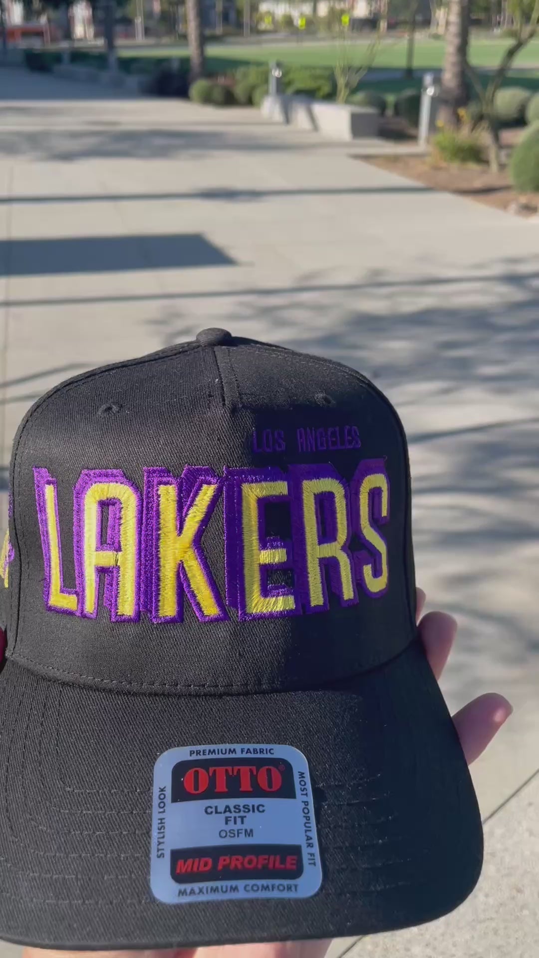 1996 Vintage Lakers Snapback