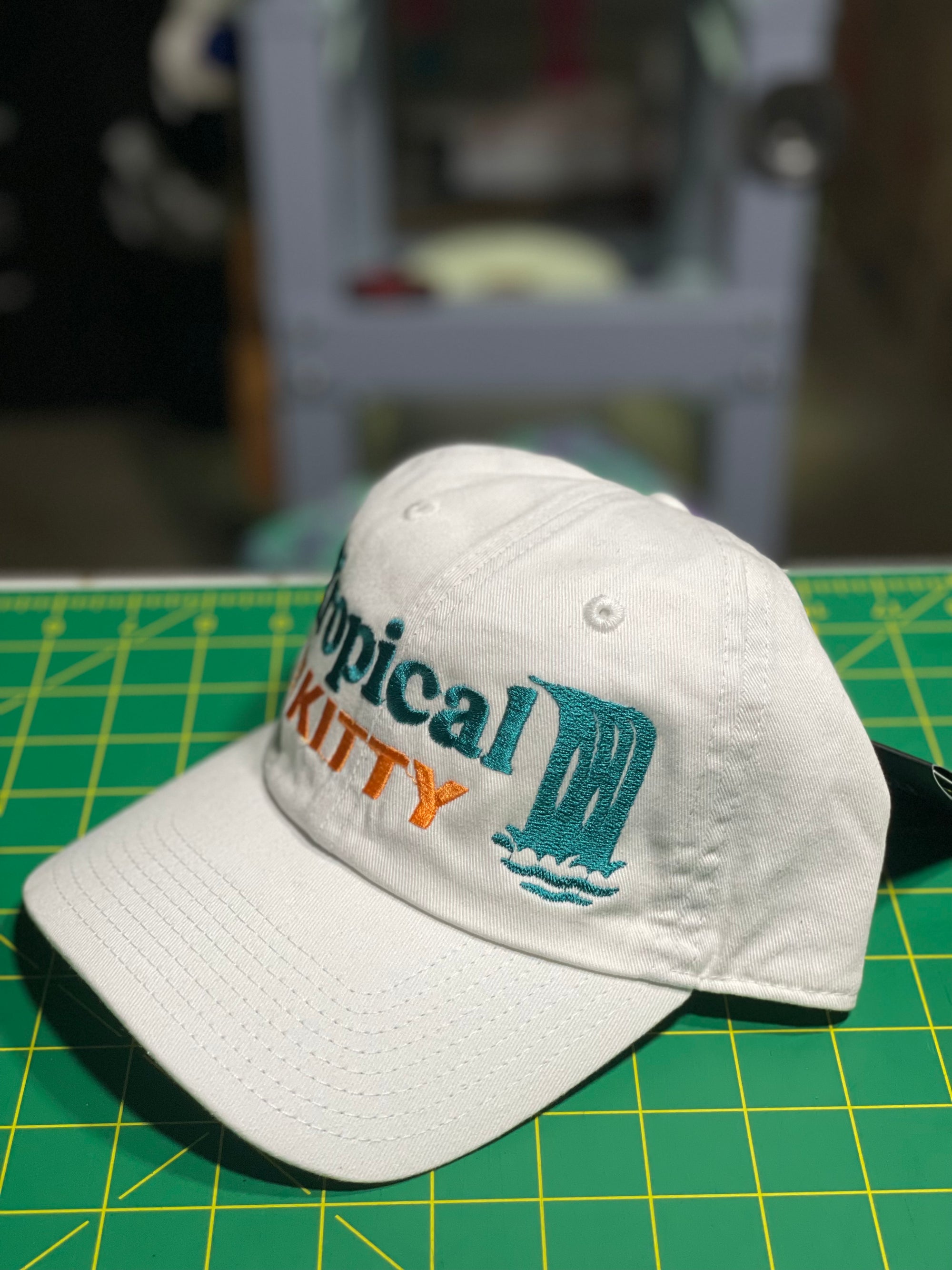 Tropical Kitty Strapback