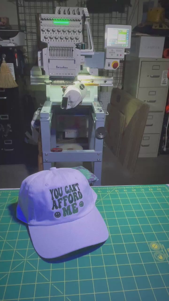 You can’t afford me